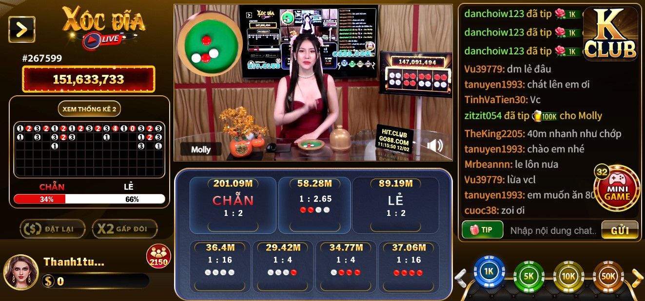 Các phiên live casino EEbet được nhiều anh em chọn nhiều